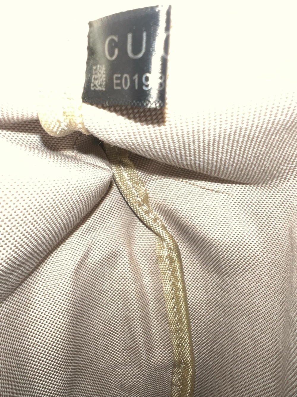 Gucci Beige Brown GG Supreme Belt Bag with Red & Green Stripe - Picture 7 of 7